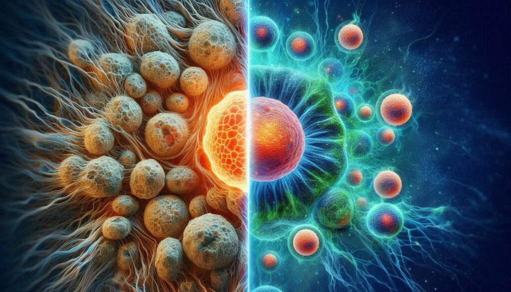 DNA double helix with epigenetic markers being reprogrammed 2026
