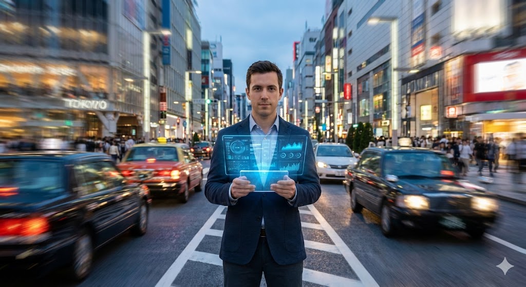 Future-proof business owner analyzing market trends in 2026 chaos economy